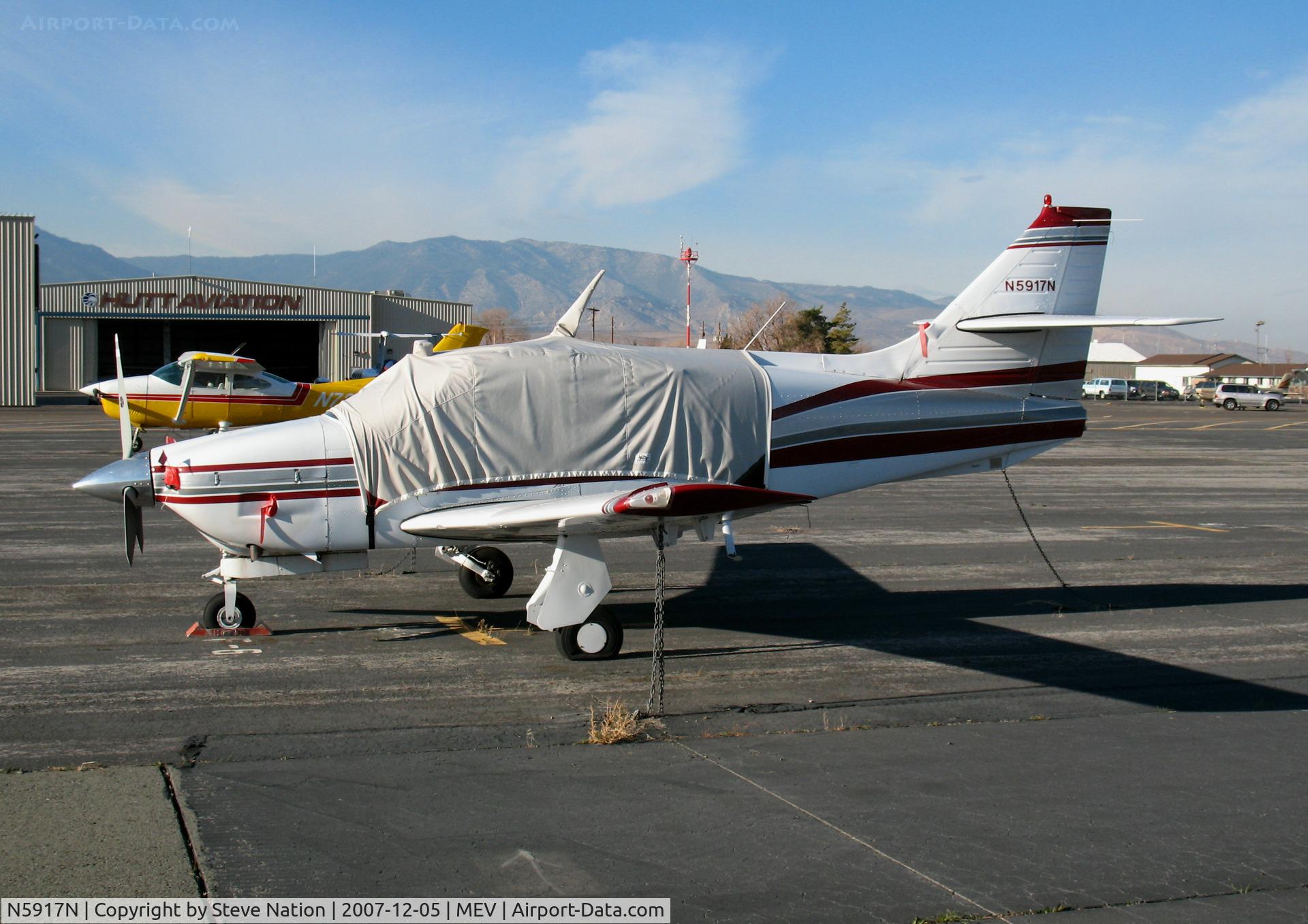 N5917N, 1979 Rockwell International 114A Commander C/N 14534, 1979 Rockwell International 114A in winter afternoon sun @ Minden, NV