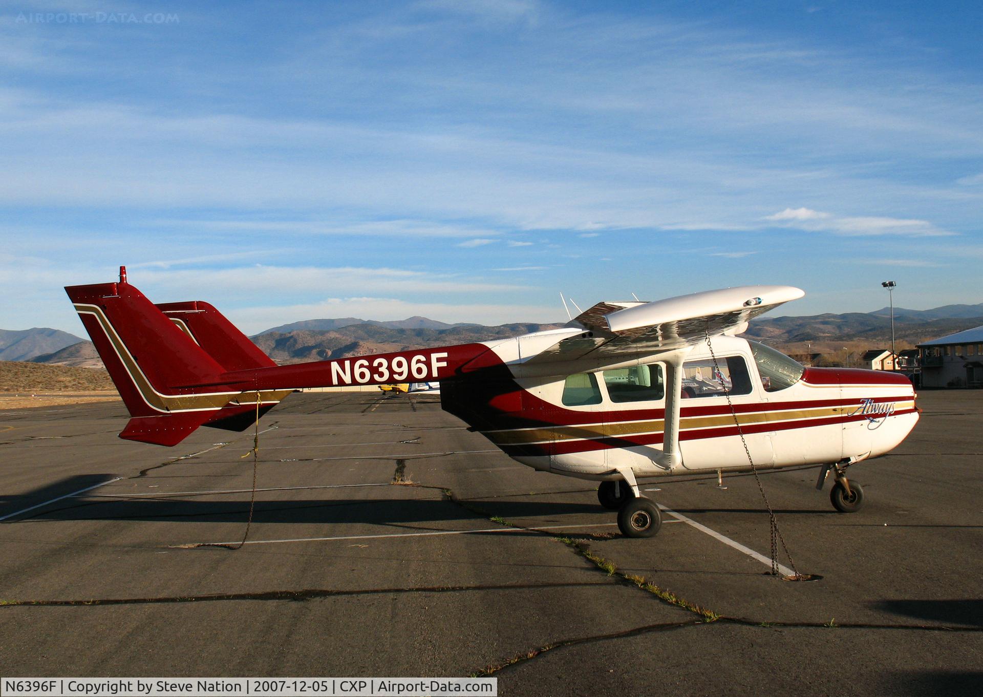 N6396F, 1966 Cessna 337A Super Skymaster C/N 337-0396, 1966 Cessna 337A minus props (used in air tanker movie 'Always') @ Carson City, NV