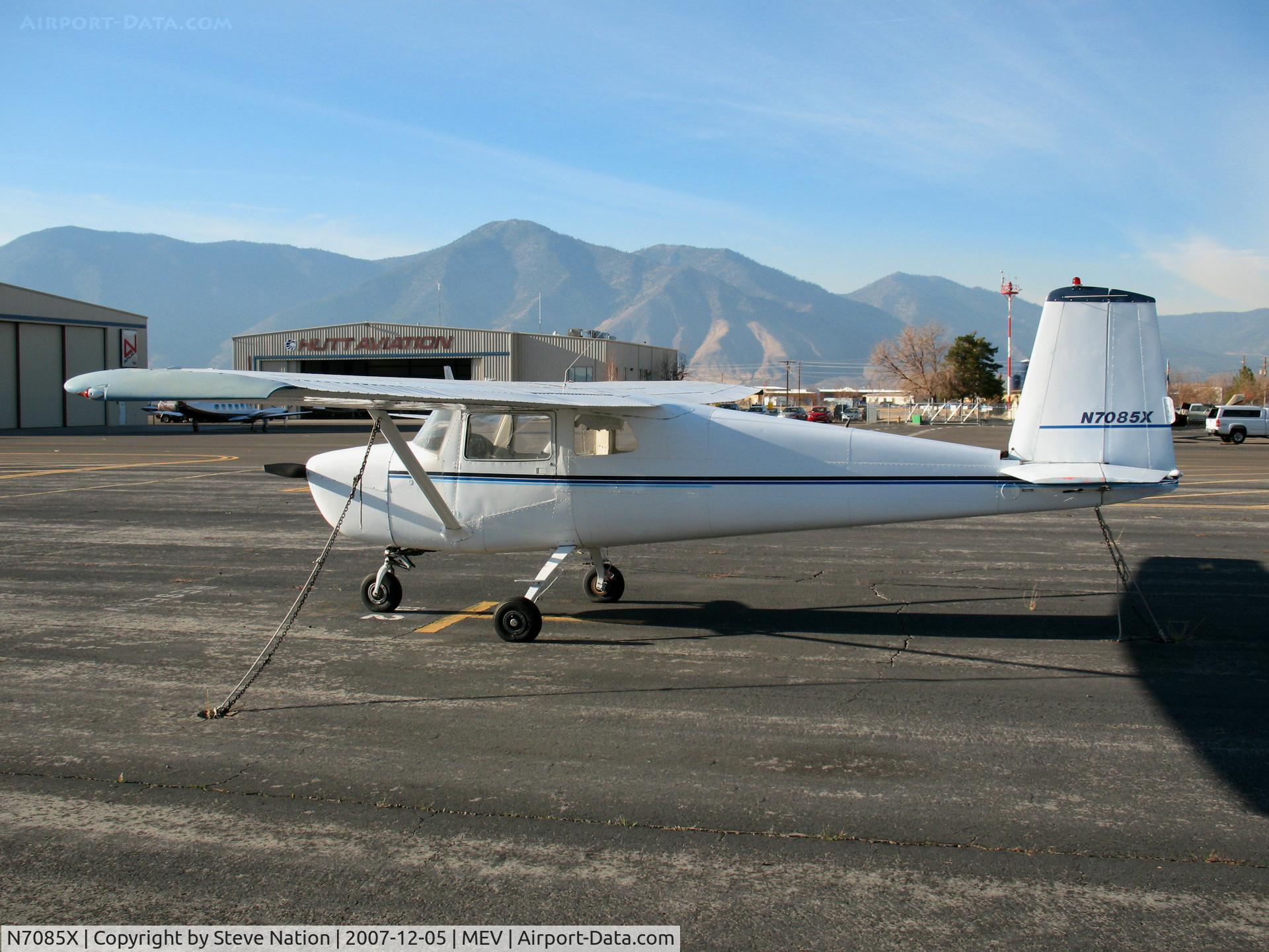 N7085X, 1961 Cessna 150A C/N 15059185, Straight tail 1961 Cessna 150A @ Minden, NV