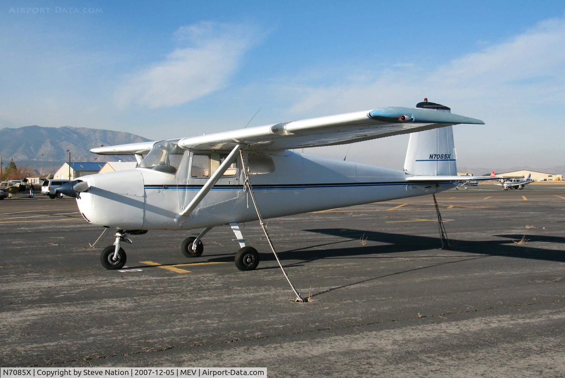 N7085X, 1961 Cessna 150A C/N 15059185, Straight tail 1961 Cessna 150A @ Minden, NV