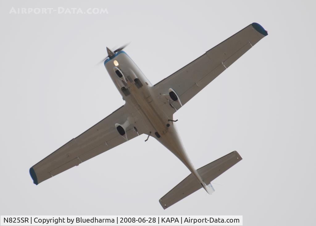 N825SR, 2007 Cirrus SR22 G3X C/N 2618, Takeoff from 35R.