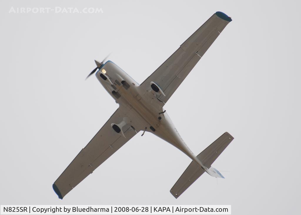 N825SR, 2007 Cirrus SR22 G3X C/N 2618, Takeoff from 35R.
