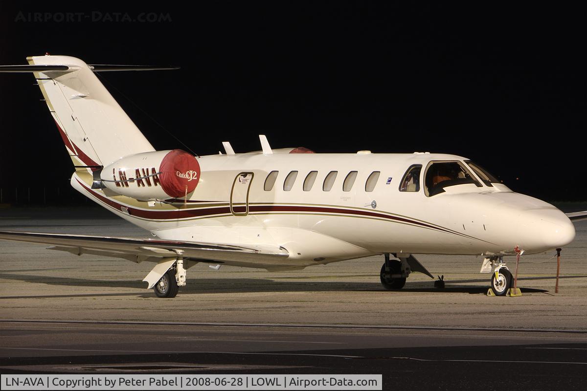 LN-AVA, Cessna 525A CitationJet CJ2 C/N 525A-0199, ...