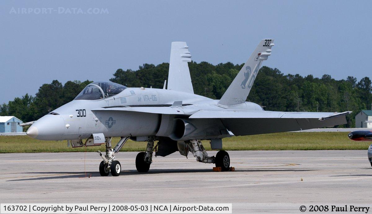 163702, 1988 McDonnell Douglas F/A-18C Hornet C/N 0761/C064, Well-deserved rest for her