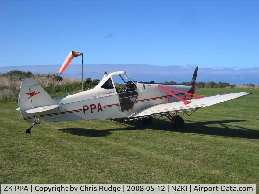 ZK-PPA, 1976 Piper PA-25-235 Pawnee D C/N 25-7656063, Piper Pawnee PA-25 235 ZK-PPA at Kaikoura, New Zealand