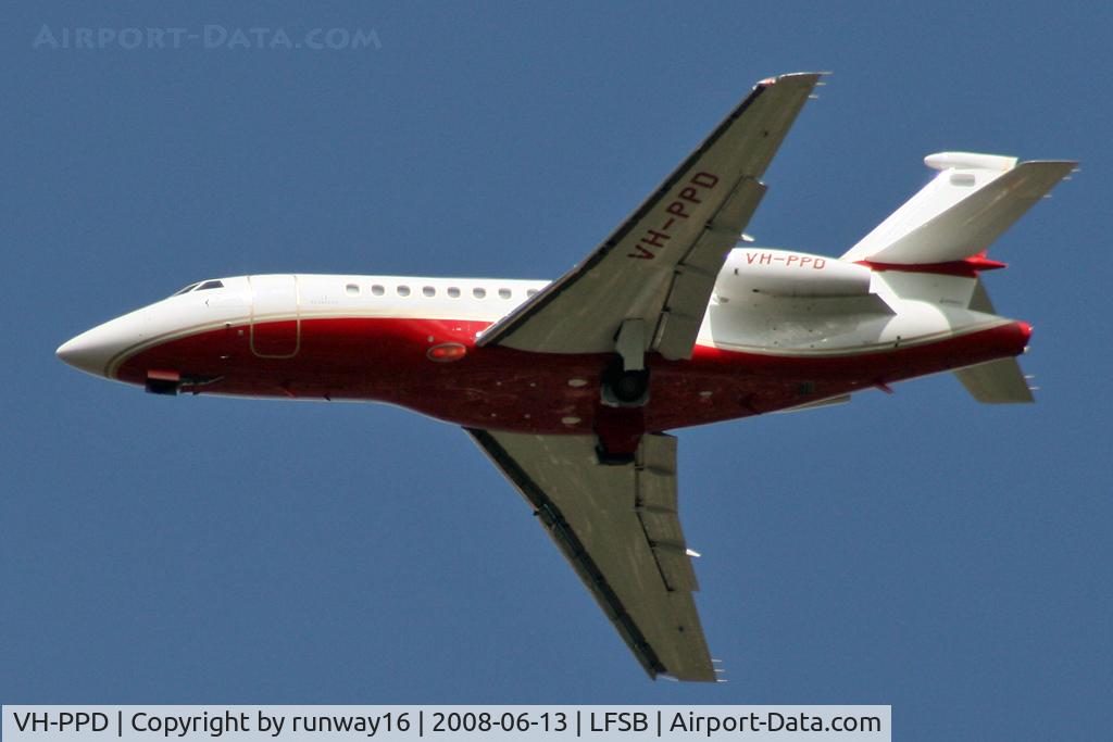 VH-PPD, 2000 Dassault Falcon 900C C/N 185, Paspaley Pearling Company landing rwy 34