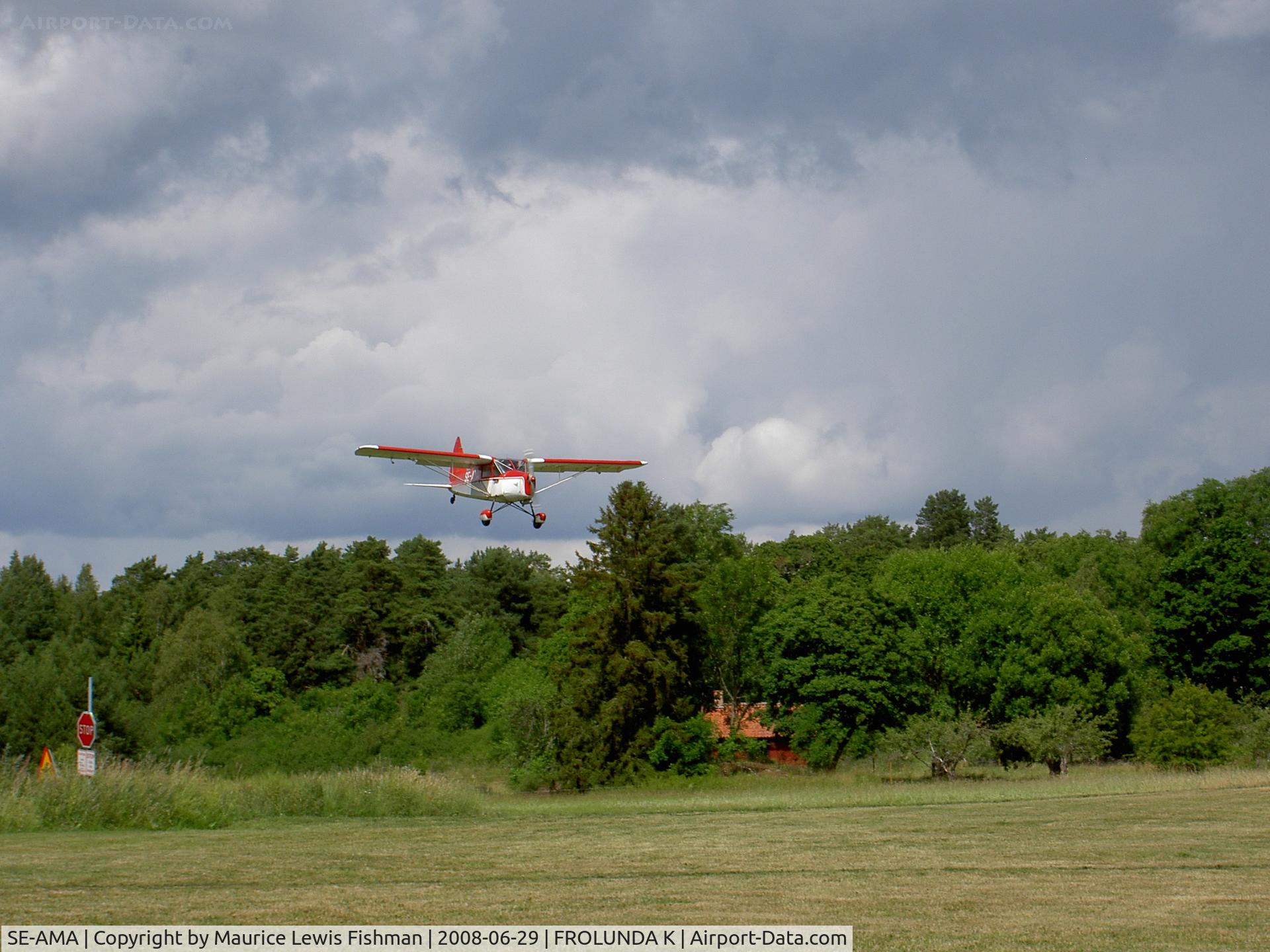 SE-AMA, 1945 SAI KZ III U-2 C/N 81-111, SAIKZ 111 1946