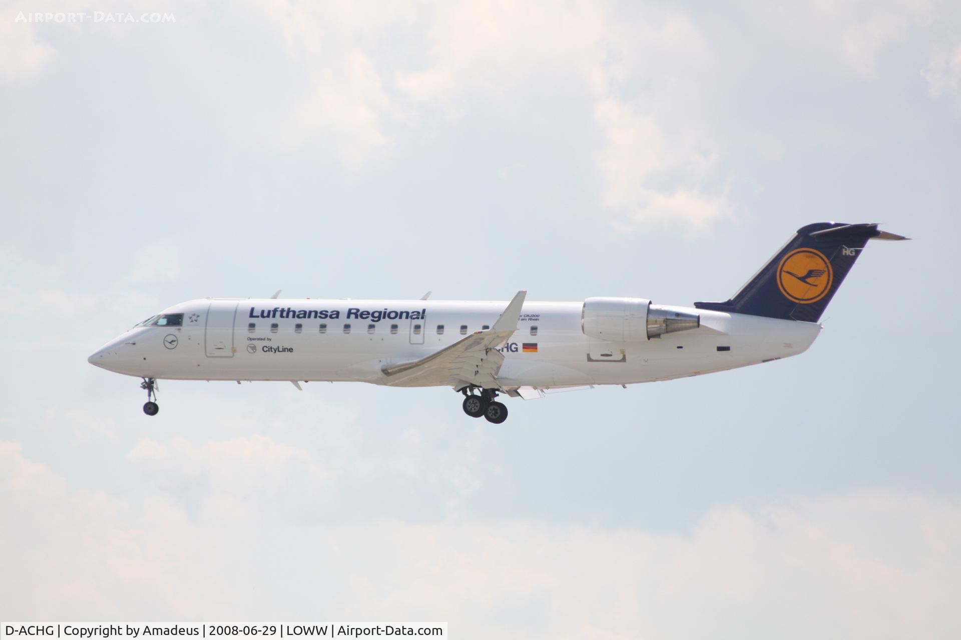 D-ACHG, 2000 Bombardier CRJ-200ER (CL-600-2B19) C/N 7439, Canadair RJ200 go around RWY16