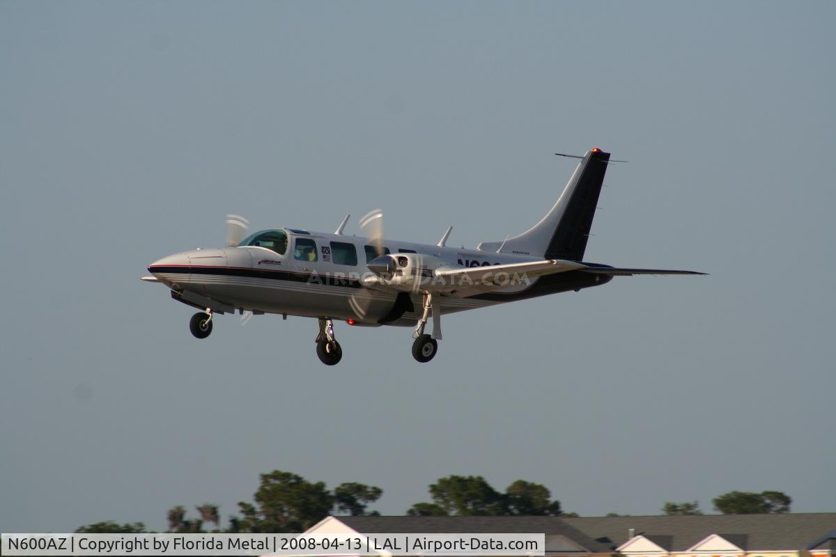 N600AZ, 1969 Smith AEROSTAR 601 C/N 61-0022, Ted Smith Aerostar 601