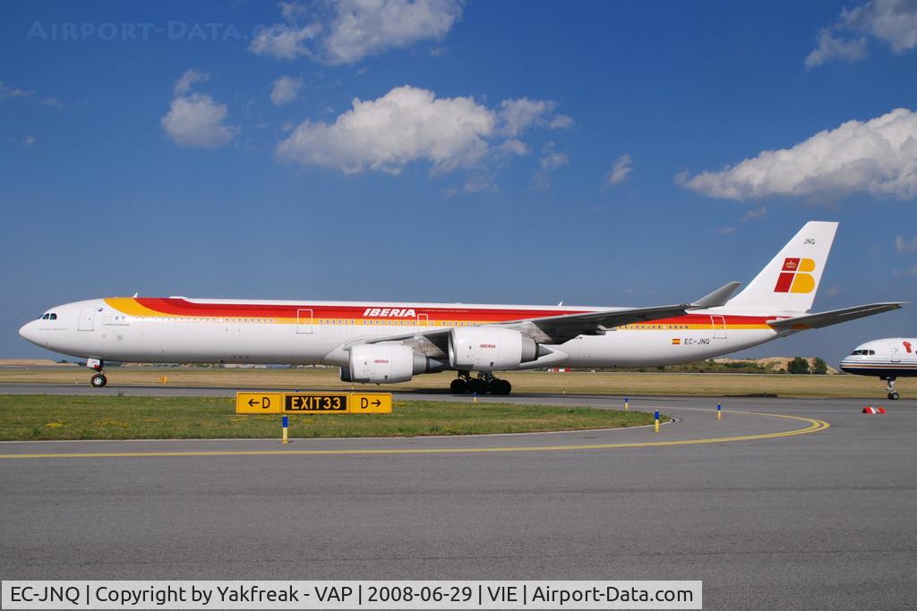 EC-JNQ, 2005 Airbus A340-642 C/N 727, Iberia Airbus 340-600