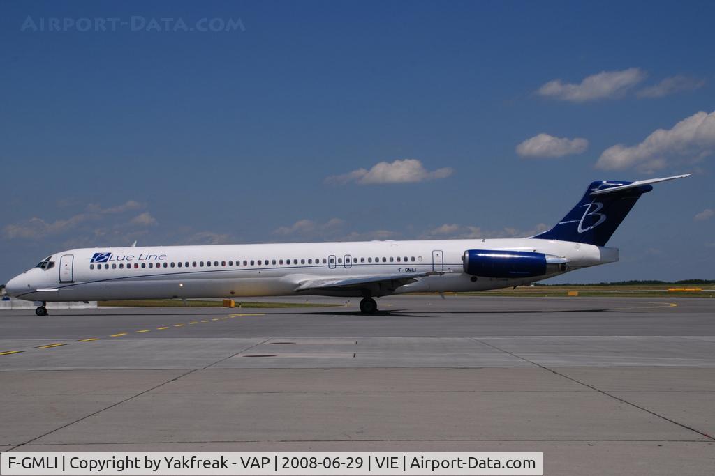 F-GMLI, 1991 McDonnell Douglas MD-83 (DC-9-83) C/N 53014, Blueline MD80