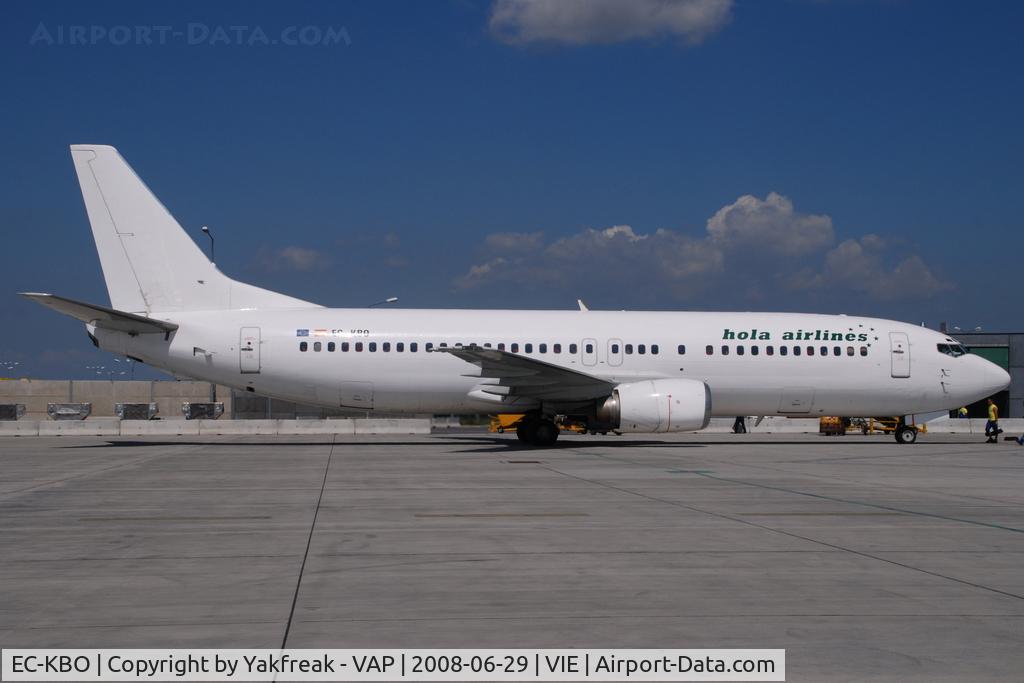 EC-KBO, 1988 Boeing 737-4Y0 C/N 23870, Hola Airlines Boeing 737-400