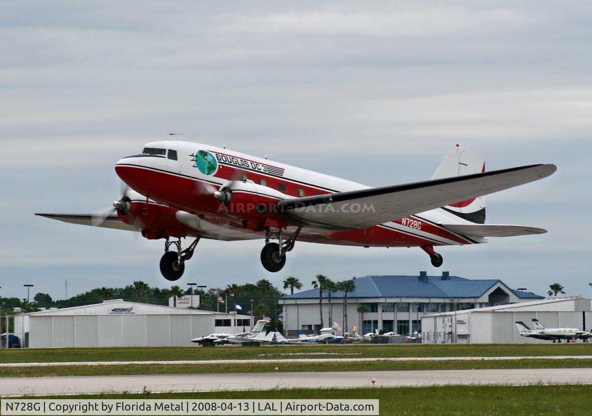 N728G, 1942 Douglas DC-3C (C-47-DL) C/N 4359, DC-3