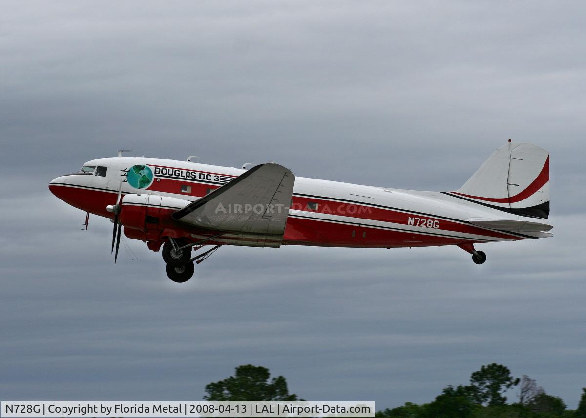 N728G, 1942 Douglas DC-3C (C-47-DL) C/N 4359, DC-3