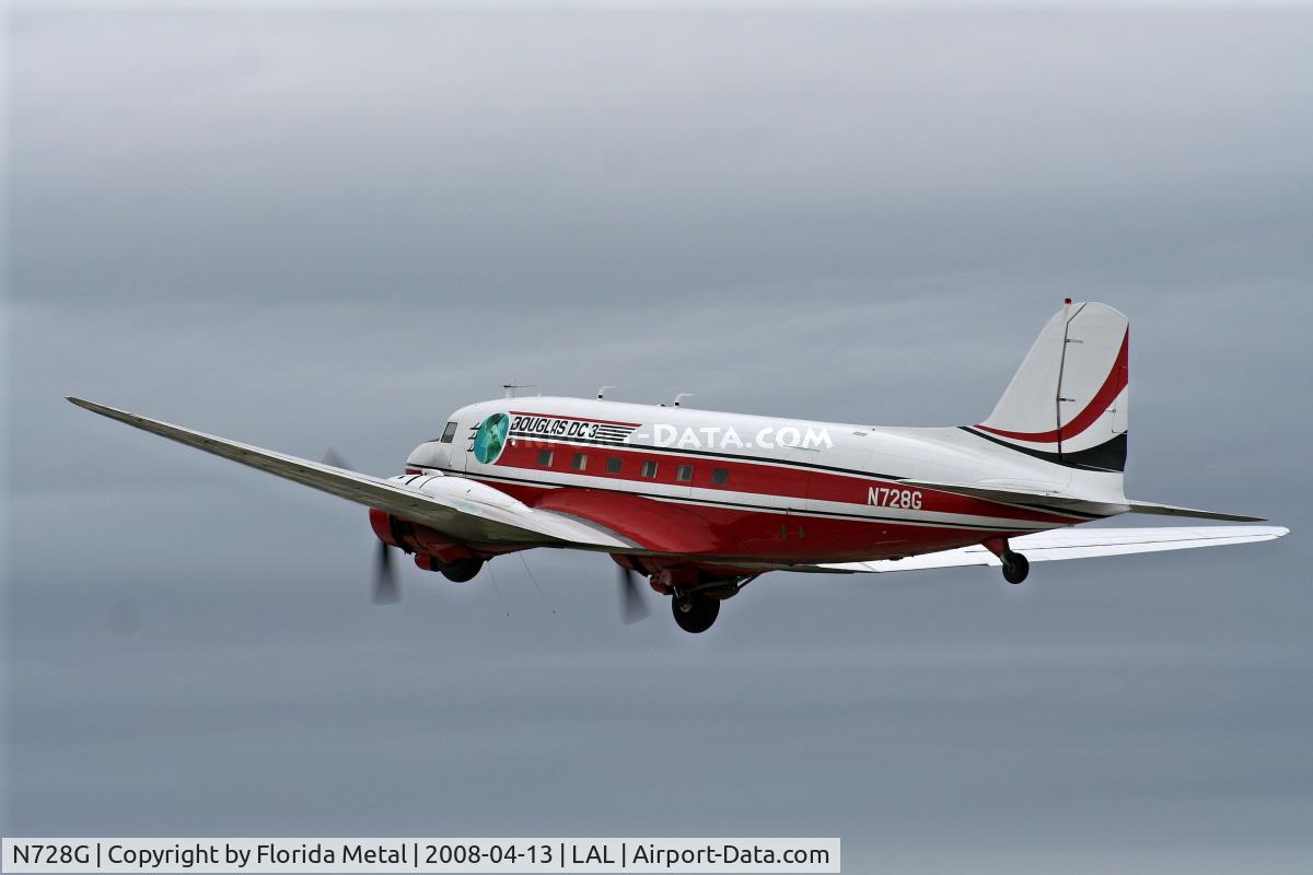 N728G, 1942 Douglas DC-3C (C-47-DL) C/N 4359, DC-3