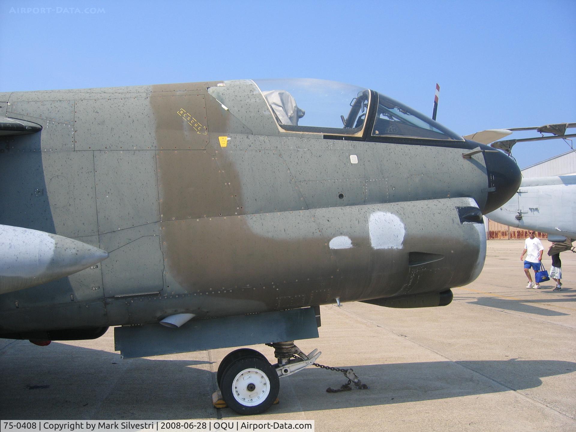 75-0408, 1975 LTV A-7D Corsair II C/N D-458, Quonset Point 2008 - A-7D Corsair II