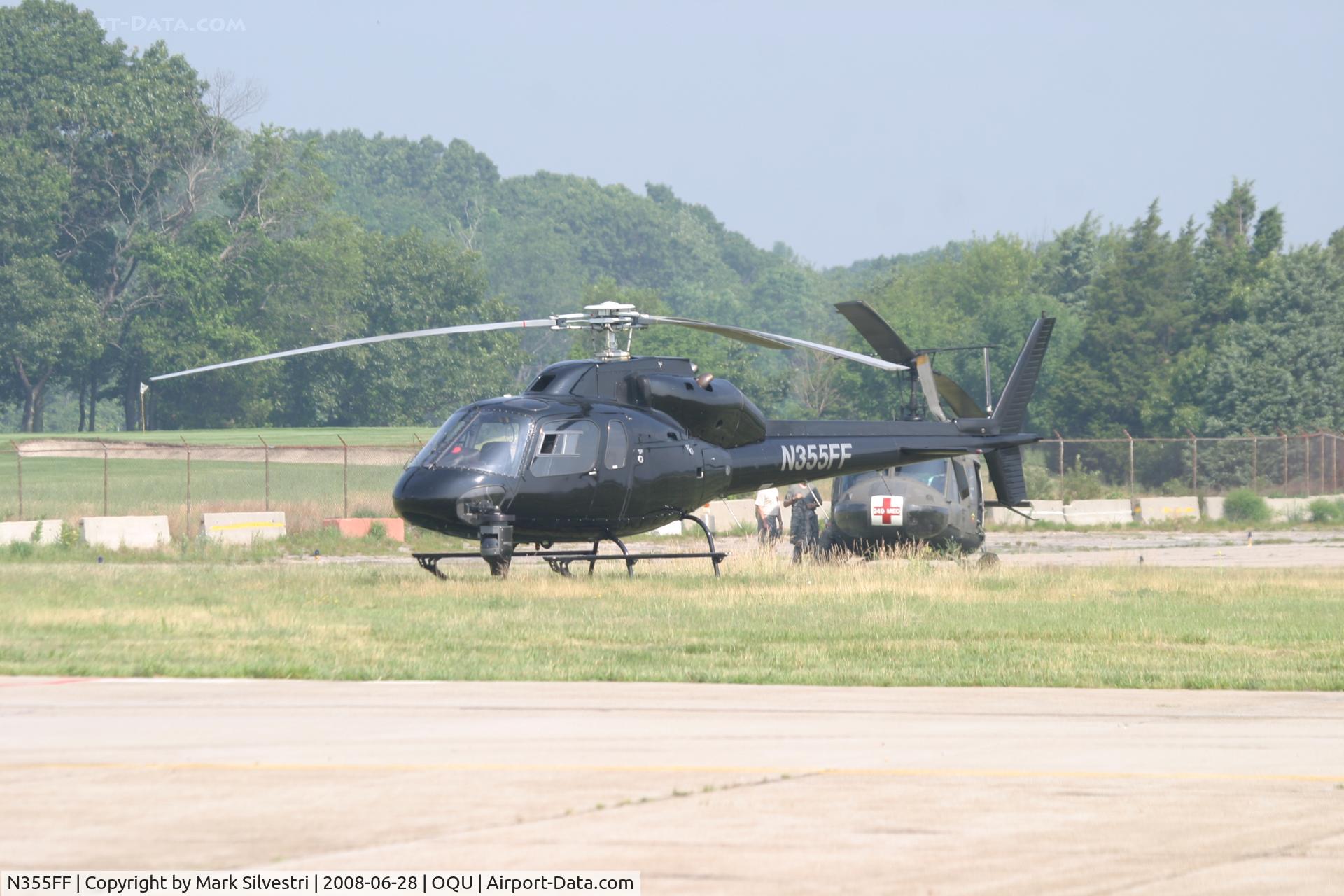 N355FF, 1982 Aerospatiale AS-355F-1 Ecureuil 2 C/N 5133, Quonset Point 2008