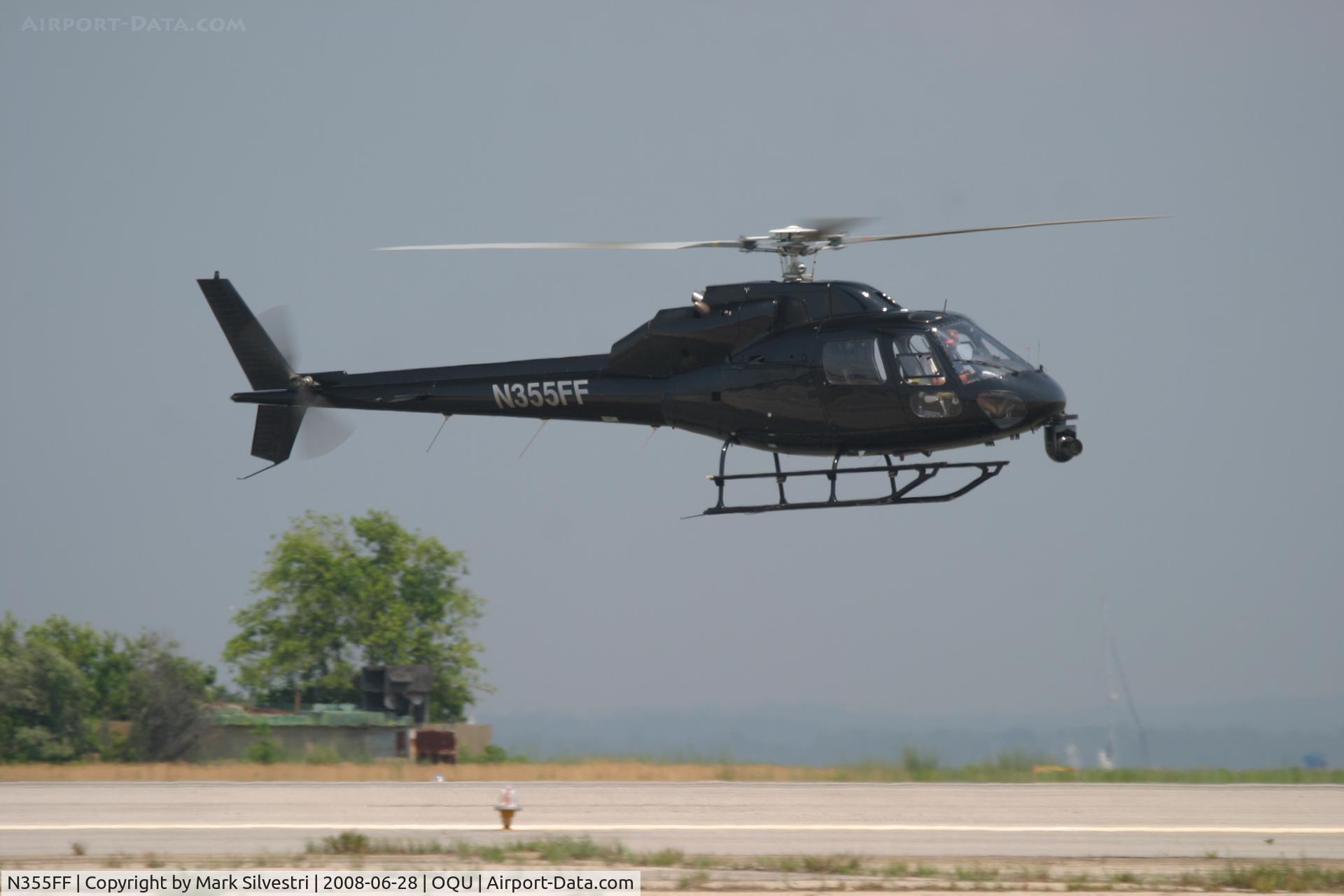 N355FF, 1982 Aerospatiale AS-355F-1 Ecureuil 2 C/N 5133, Quonset Point 2008