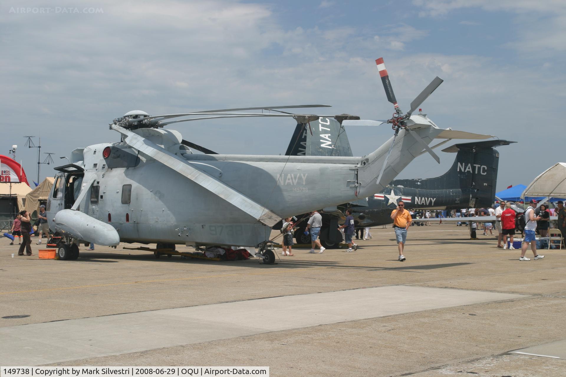 149738, Sikorsky SH-3H Sea King C/N 61155, Quonset Point 2008