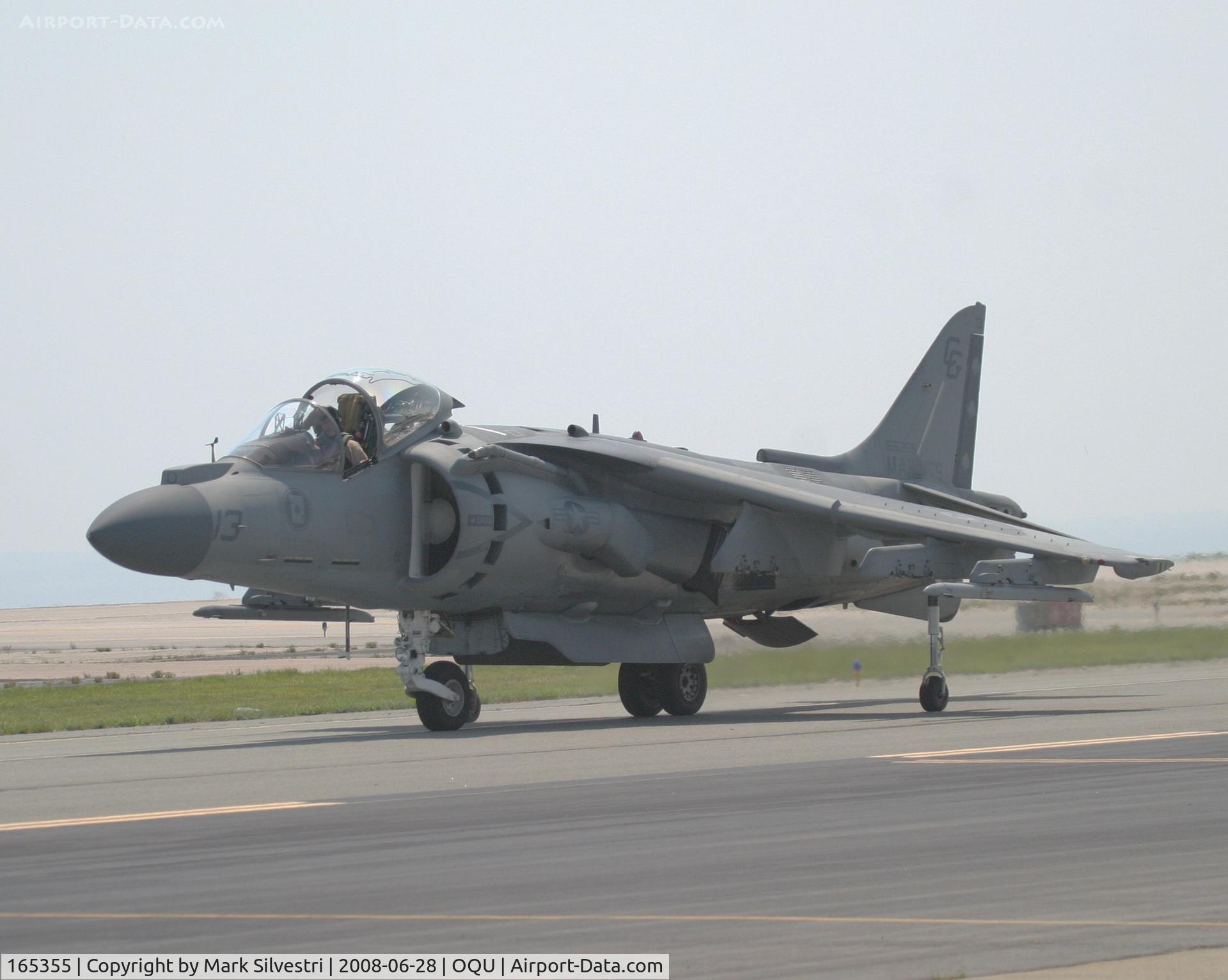 165355, Boeing AV-8B+(R)-25-MC Harrier II Plus C/N B272, Quonset Point 2008
