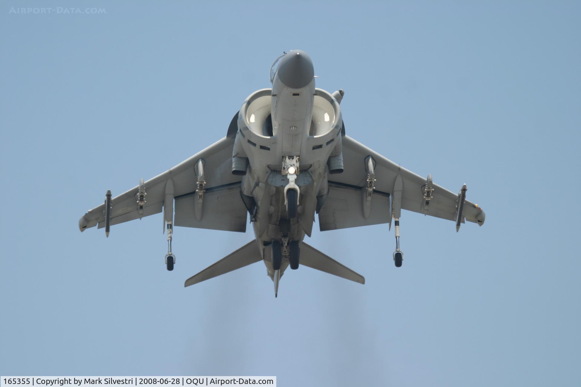 165355, Boeing AV-8B+(R)-25-MC Harrier II Plus C/N B272, Quonset Point 2008
