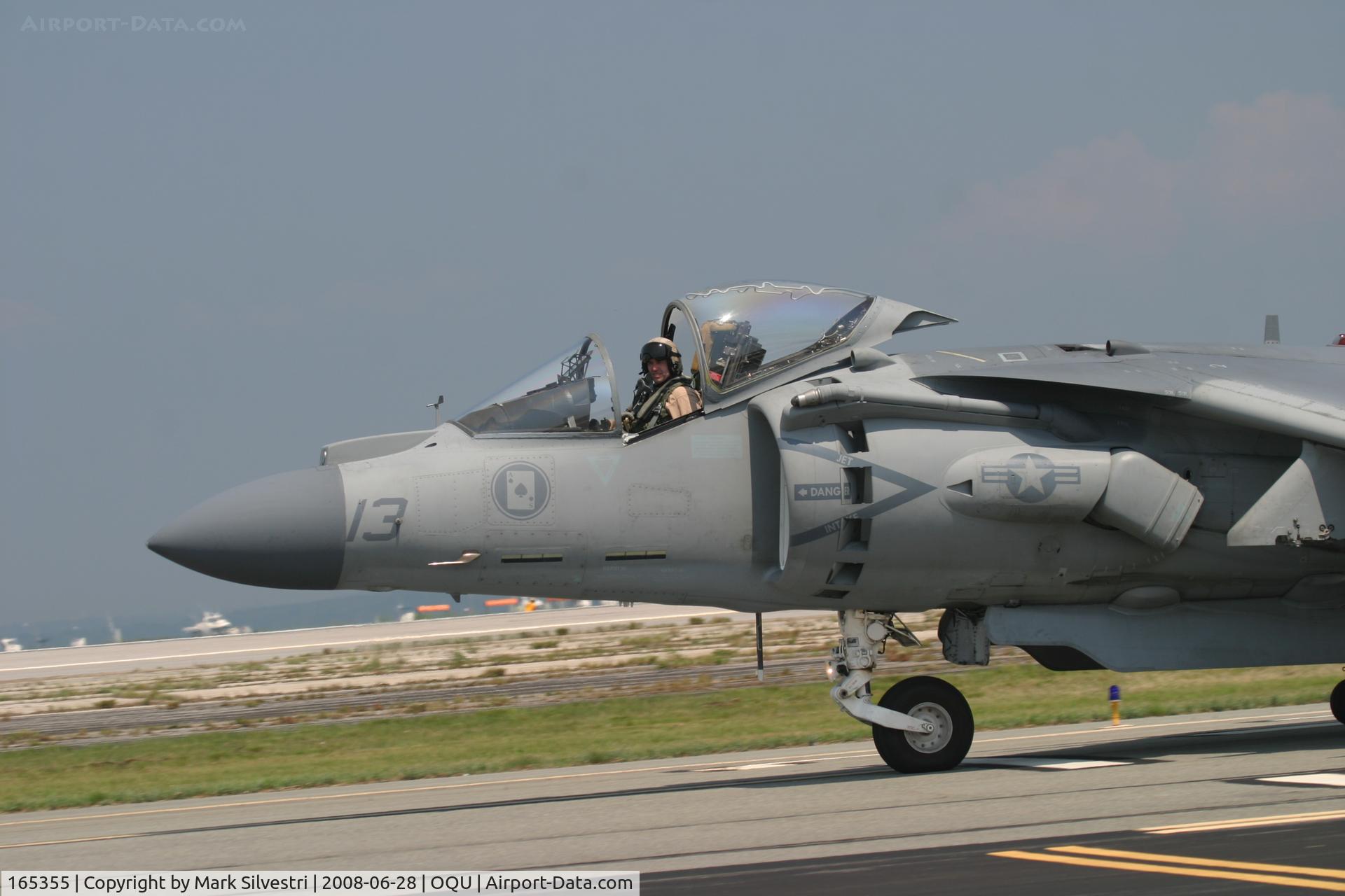 165355, Boeing AV-8B+(R)-25-MC Harrier II Plus C/N B272, Quonset Point 2008
