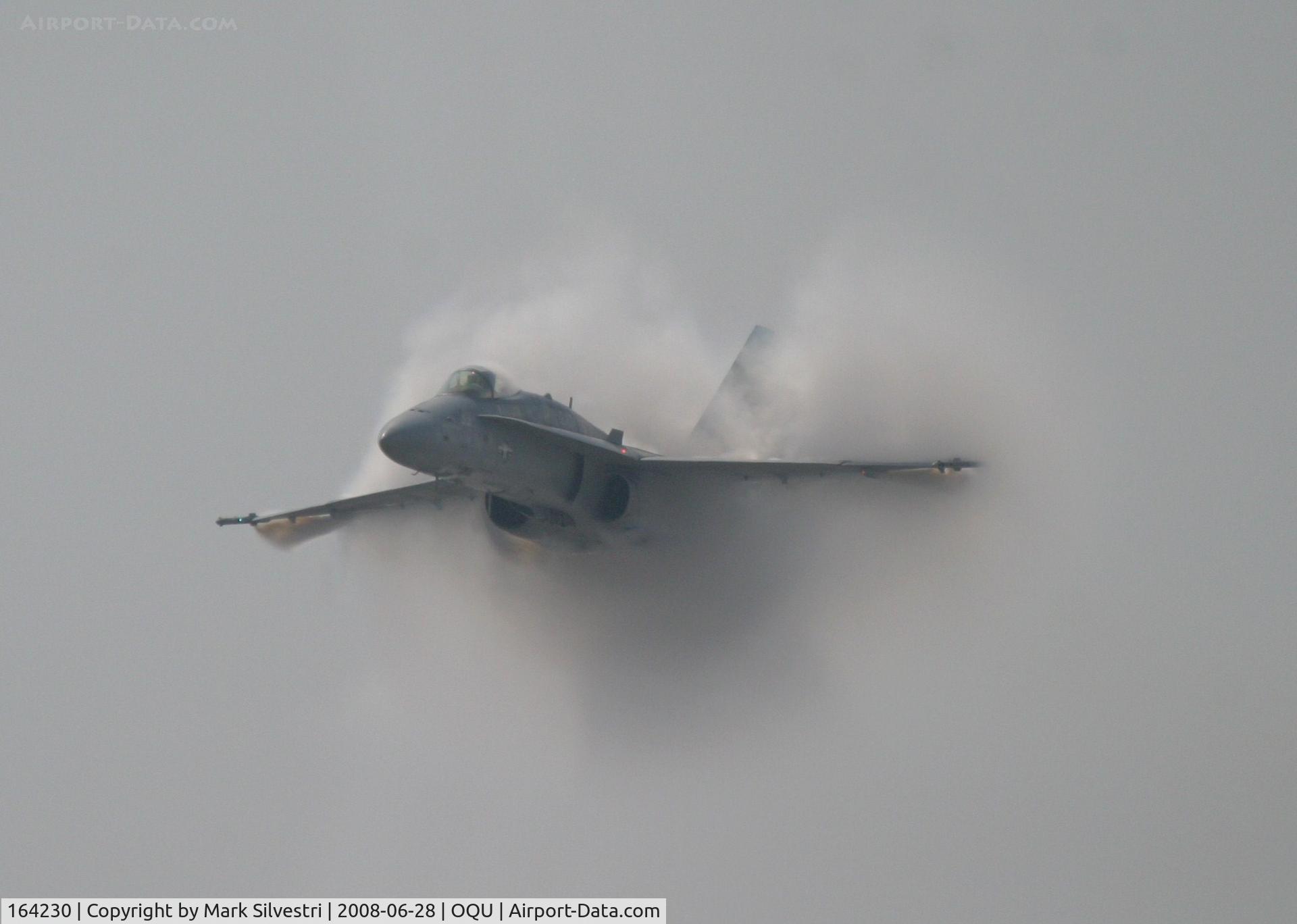 164230, 1991 McDonnell Douglas F/A-18C Hornet C/N 0993/C217, Quonset Point 2008 - F-18