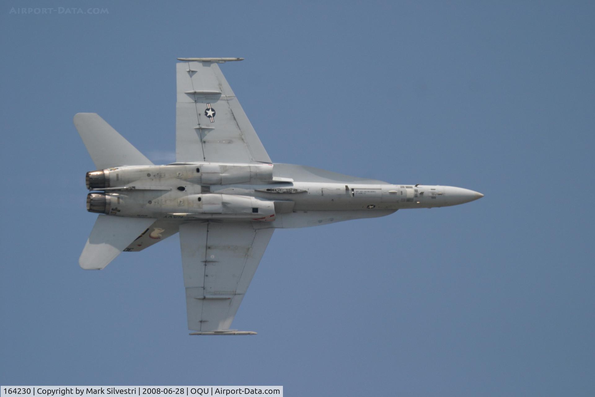 164230, 1991 McDonnell Douglas F/A-18C Hornet C/N 0993/C217, Quonset Point 2008 - F-18