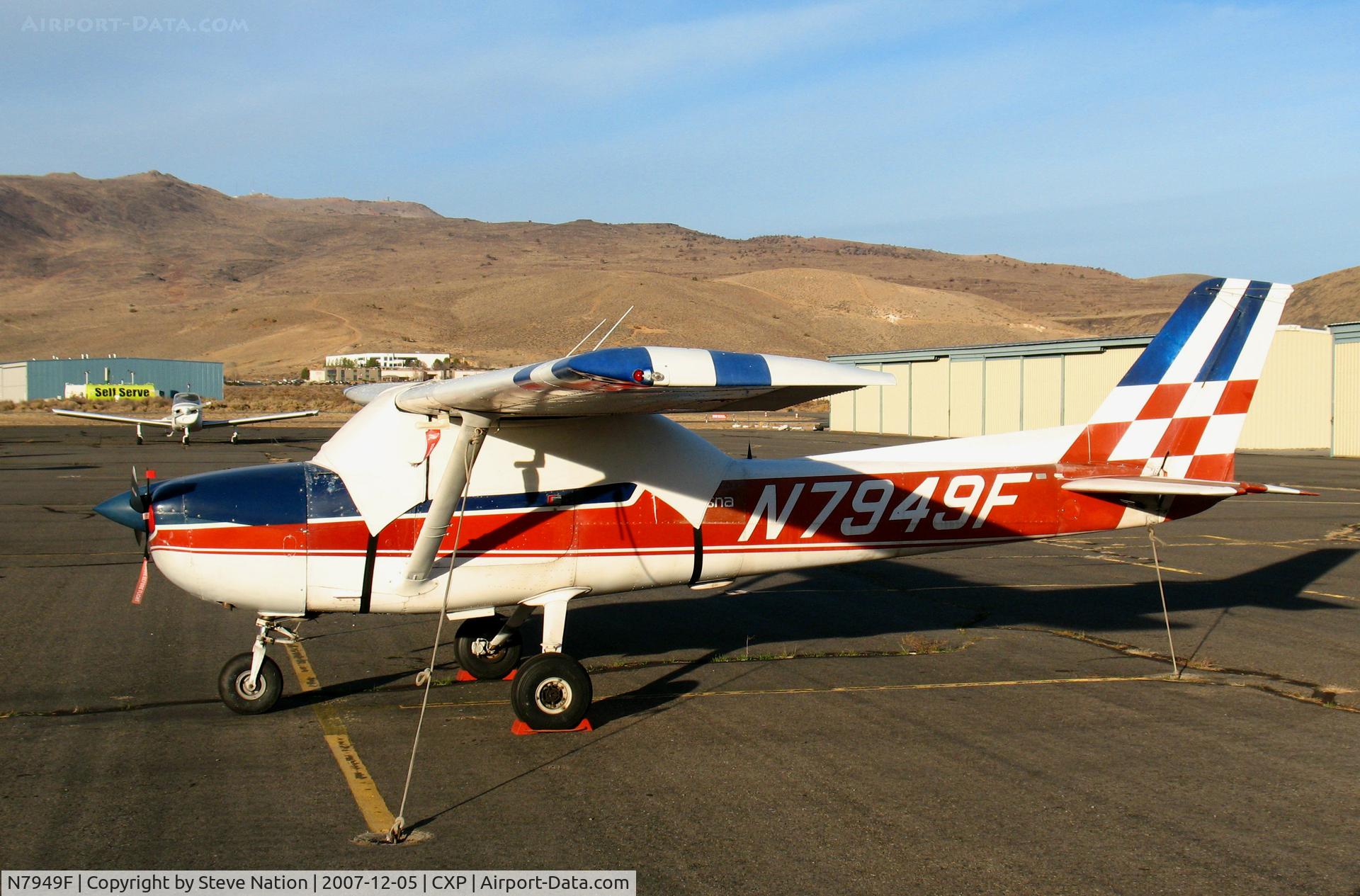 N7949F, 1973 Cessna A150L Aerobat C/N A1500452, 1973 Cessna A150L @ Carson City, NV