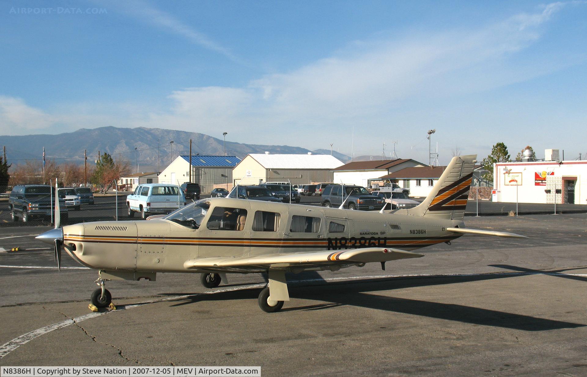 N8386H, 1981 Piper PA-32R-301T Turbo Saratoga C/N 32R-8129067, 1981 Piper PA-32R-301T @ Minden, NV