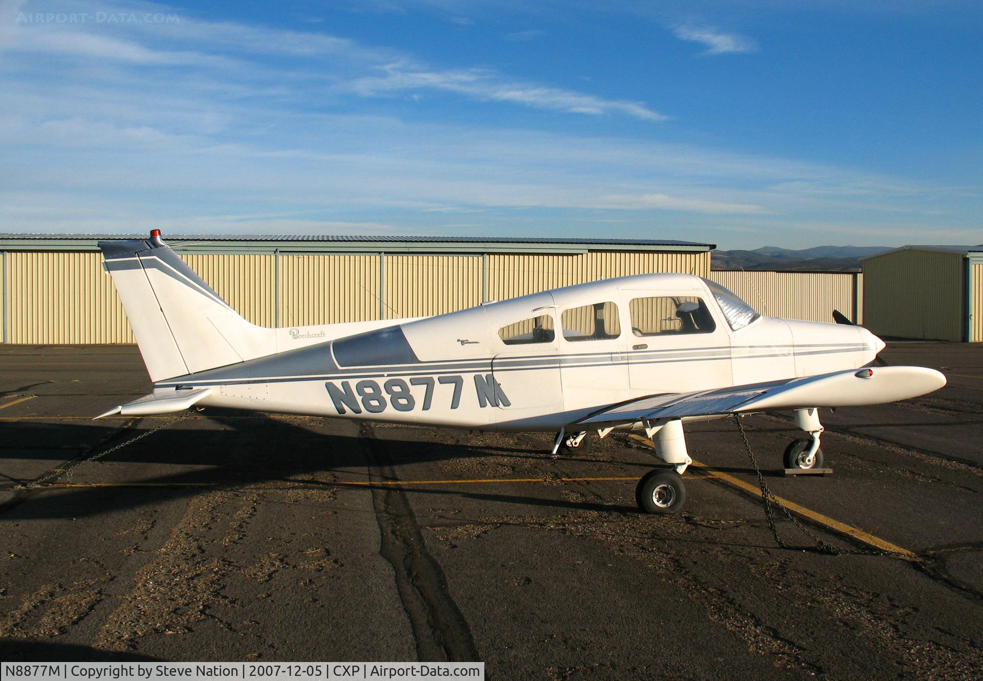 N8877M, 1964 Beech A23 C/N M-620, 1964 Beech A23 @ Carson City, NV