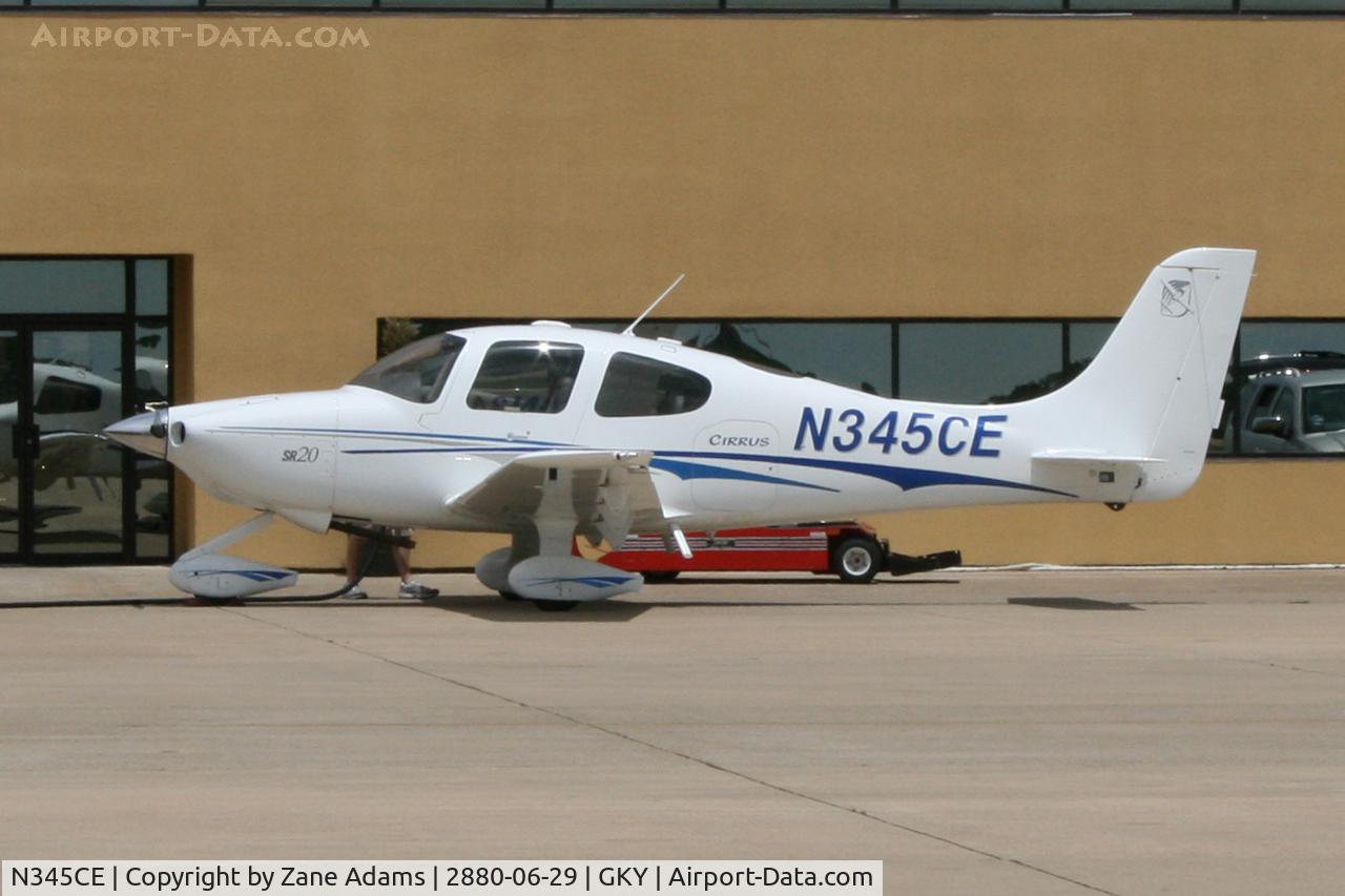 N345CE, 2003 Cirrus SR20 C/N 1352, At Arlington Municipal