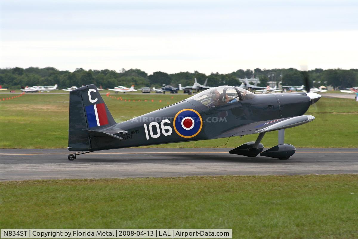 N834ST, 2006 Vans RV-7 C/N 70660, Vans RV-7A