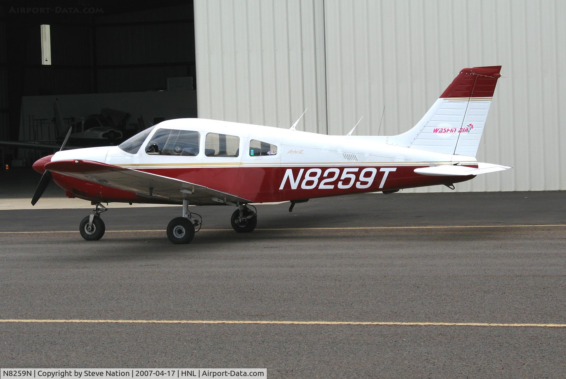 N8259N, 1969 Piper PA-28-140 C/N 28-25471, Washin Air 1969 Piper PA-28-140  @ Honolulu, HI