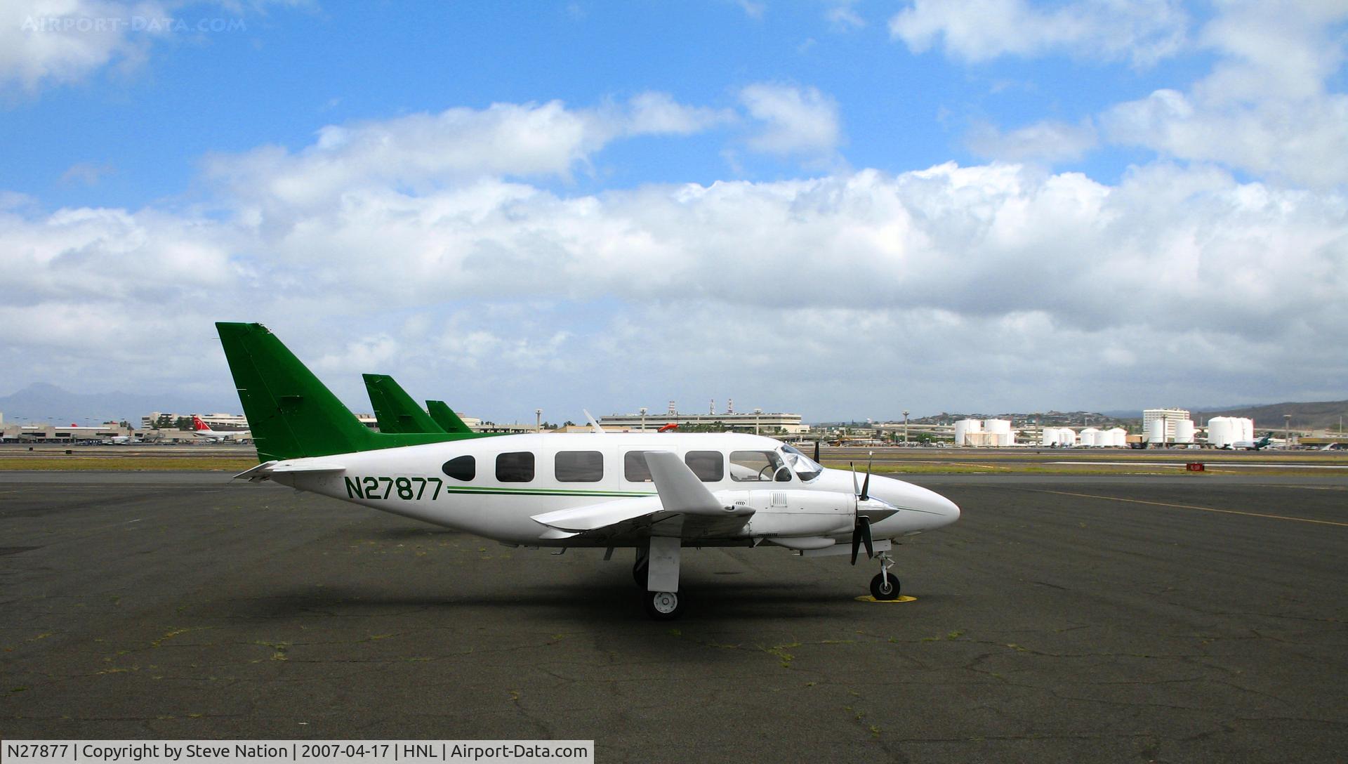 N27877, 1978 Piper PA-31-350 Chieftain C/N 31-7952019, ex-Air Moloka'i 1978 Piper PA-31-350 with winglets @ Honolulu, HI