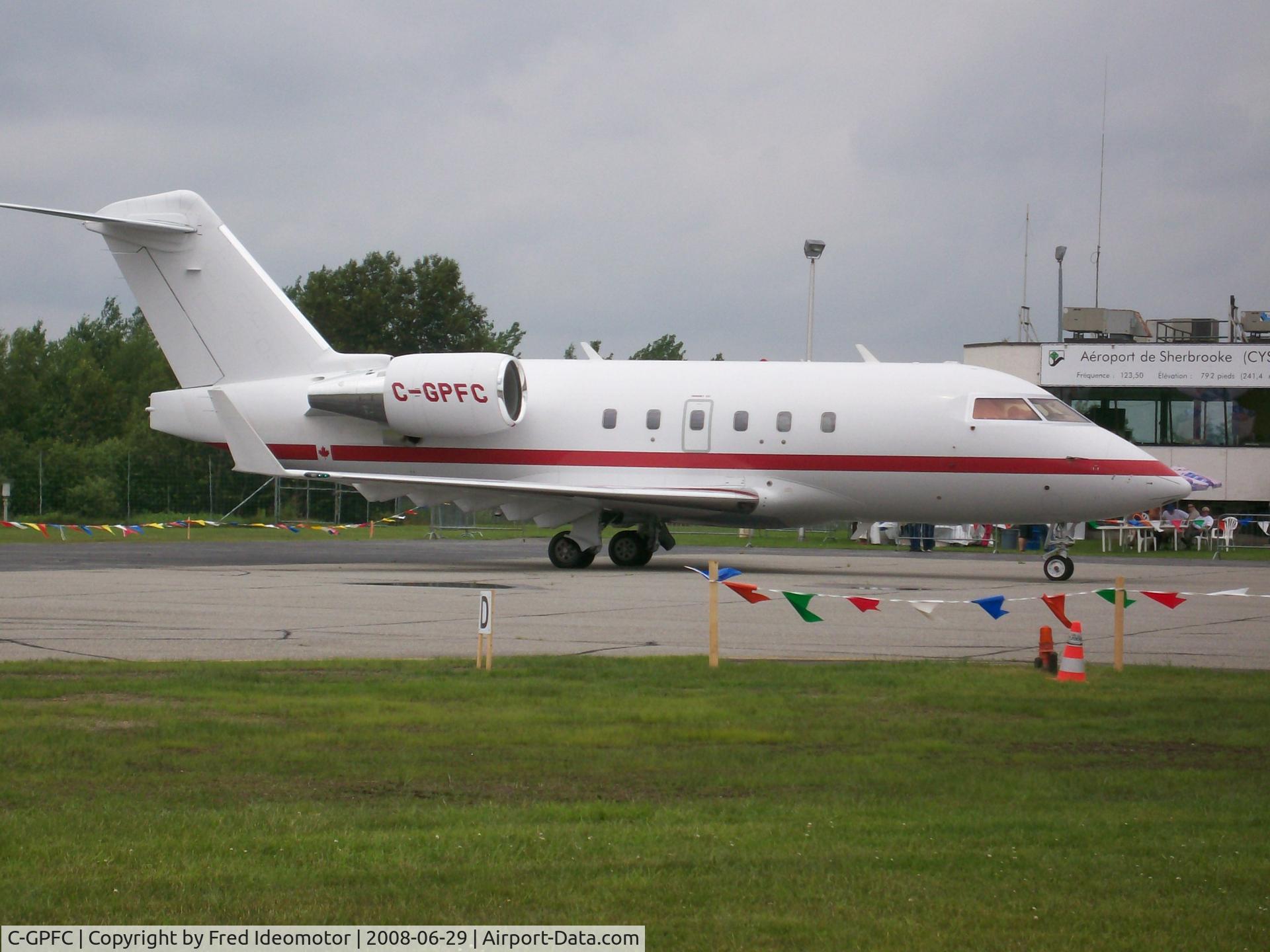 C-GPFC, 1996 Canadair Challenger 604 (CL-600-2B16) C/N 5310, Sherbrooke Airport CL-600-2B16