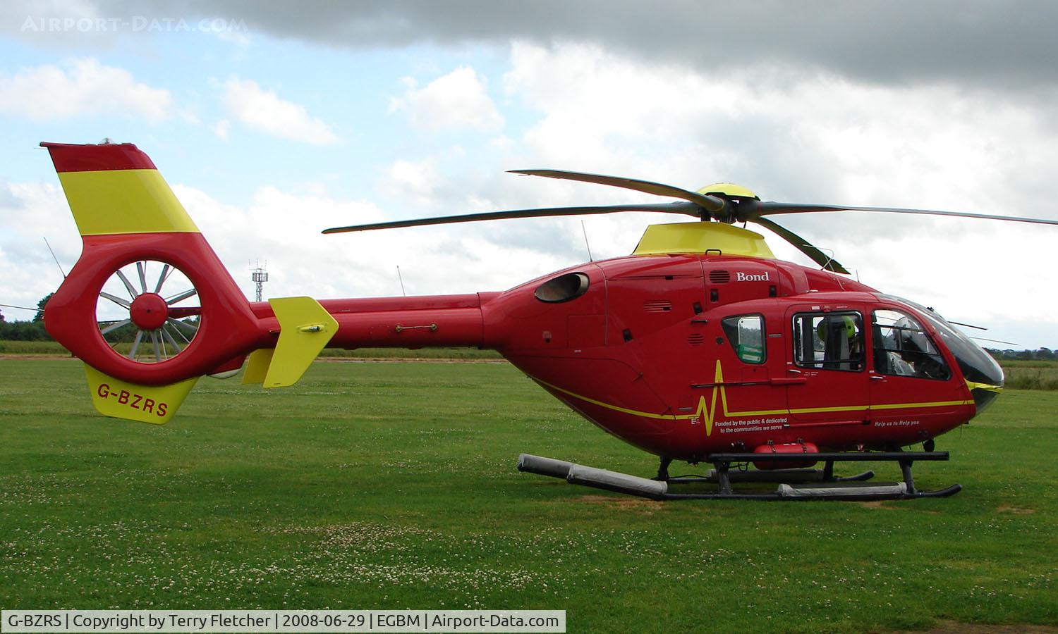 G-BZRS, 2000 Eurocopter EC-135T-2 C/N 0166, EC135T2 at Tatenhill