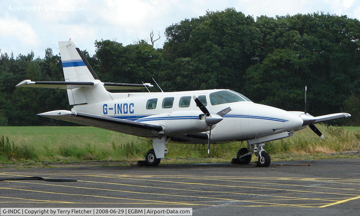 G-INDC, 1982 Cessna T303 Crusader C/N T303-00122, Cessna T303 at Tatenhill
