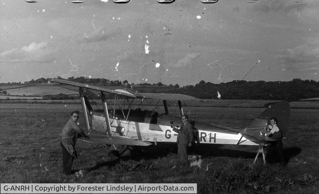 G-ANRH, De Havilland DH-82A Tiger Moth II C/N 86032, Tiger Moth at Bembridge Britten Norman Ag contract in Sudan