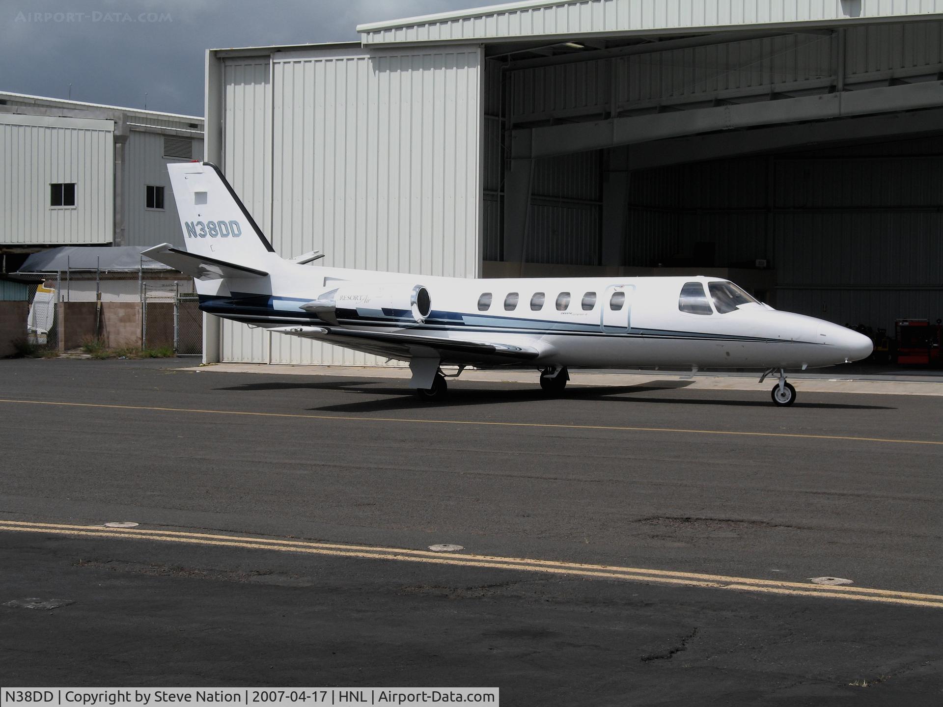 N38DD, 1982 Cessna 550 C/N 550-0340, Resort Air 1982 Cessna 550 @ Honolulu, HI