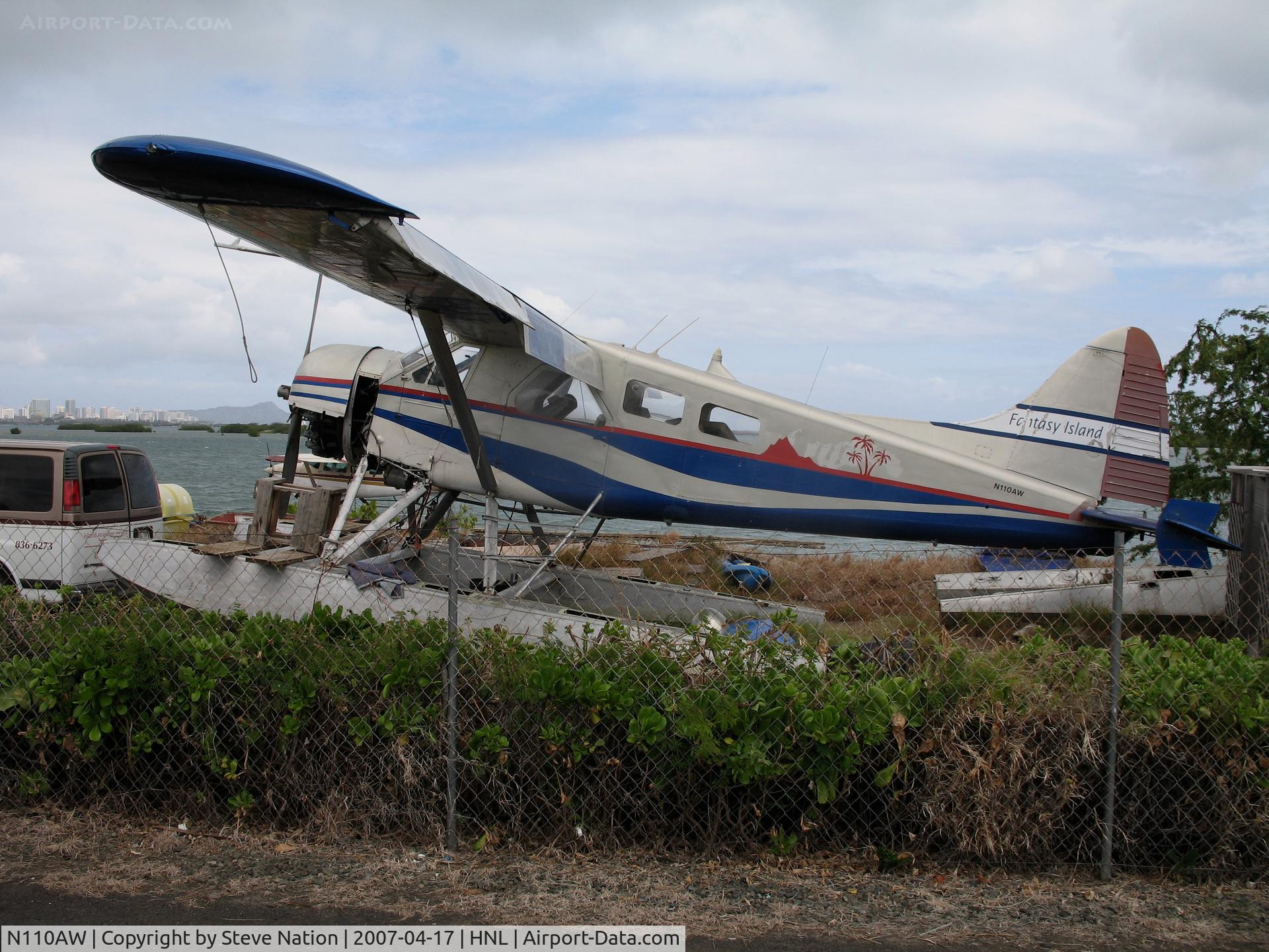 N110AW, 1954 De Havilland Canada DHC-2-L-20 C/N 690, Float equipped Fantasy Island (A/S) 1954 Dehavilland DHC-2-L-20 @ Honolulu, HI