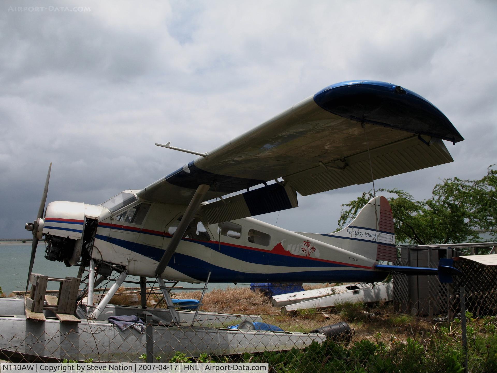 N110AW, 1954 De Havilland Canada DHC-2-L-20 C/N 690, Float equipped Fantasy Island (A/S) 1954 Dehavilland DHC-2-L-20 @ Honolulu, HI