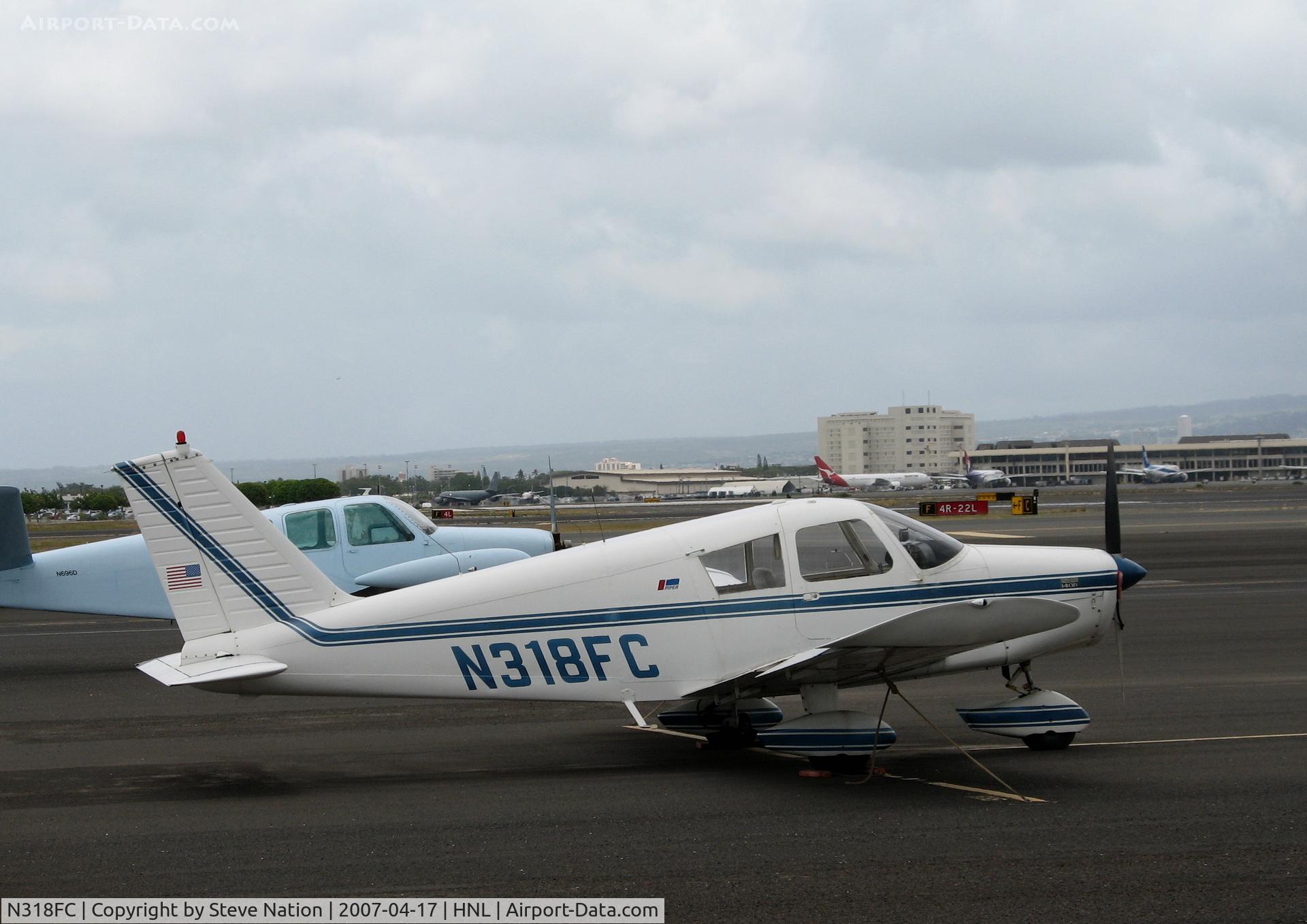 N318FC, 1968 Piper PA-28-140 C/N 28-25156, 1968 Piper PA-28-140 @Honolulu, HI