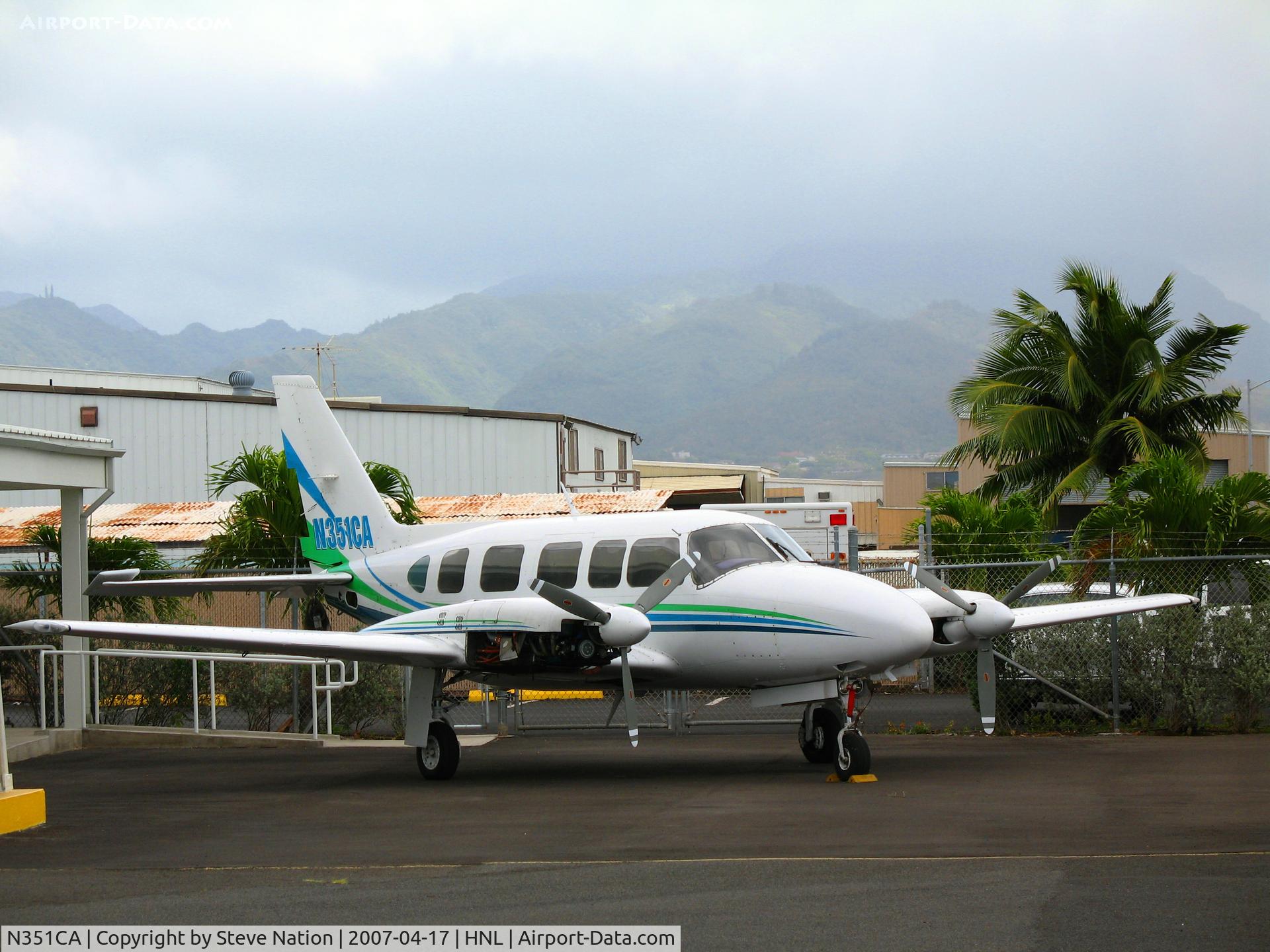 N351CA, 1978 Piper PA-31-350 Chieftain C/N 31-7852075, 1978 Piper PA-31-350 @ Honolulu, Hi