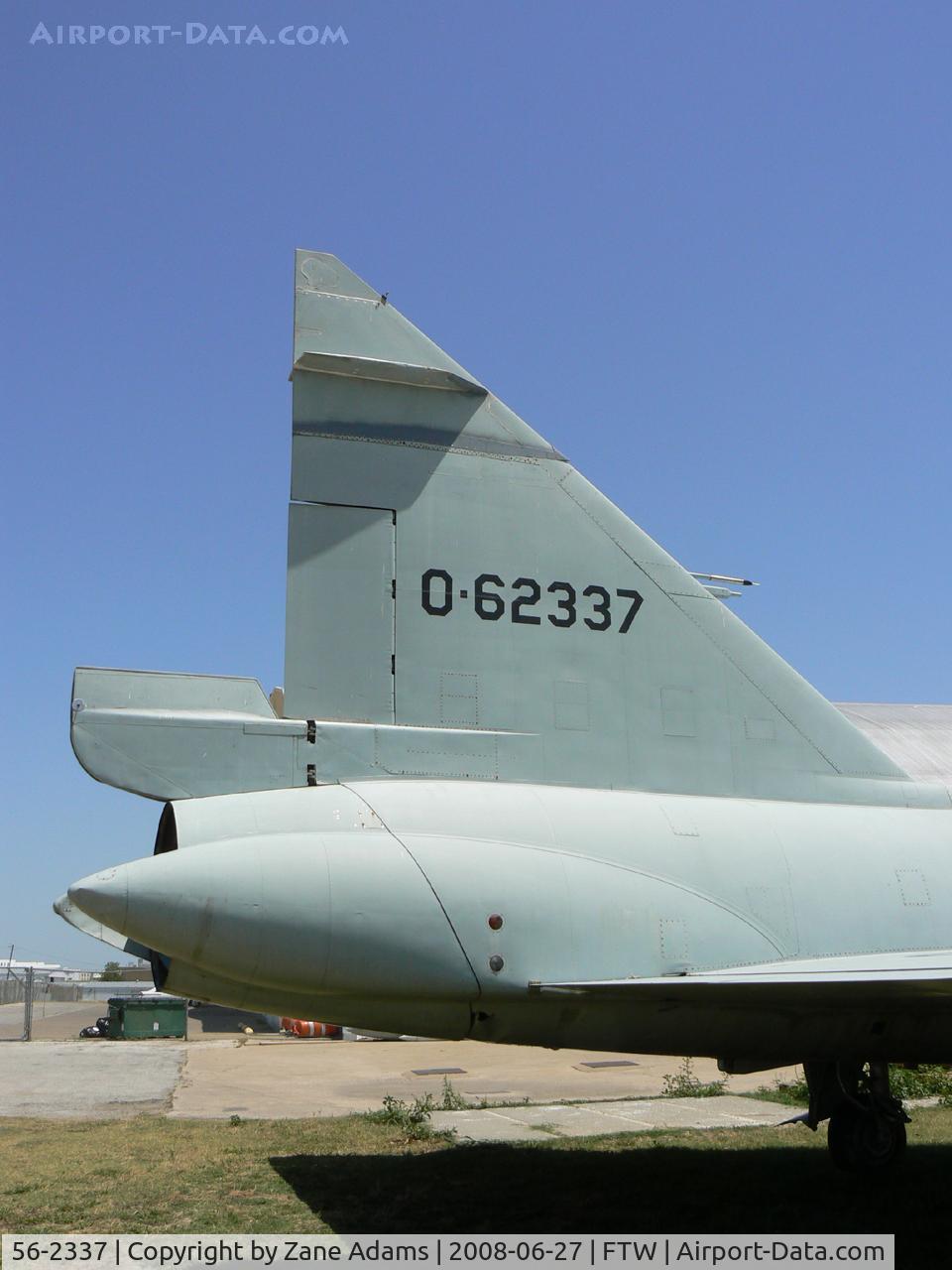 56-2337, 1956 Convair TF-102A Delta Dagger C/N Not found 56-2337, Veteran's Memorial Air Park - at Mecham Field