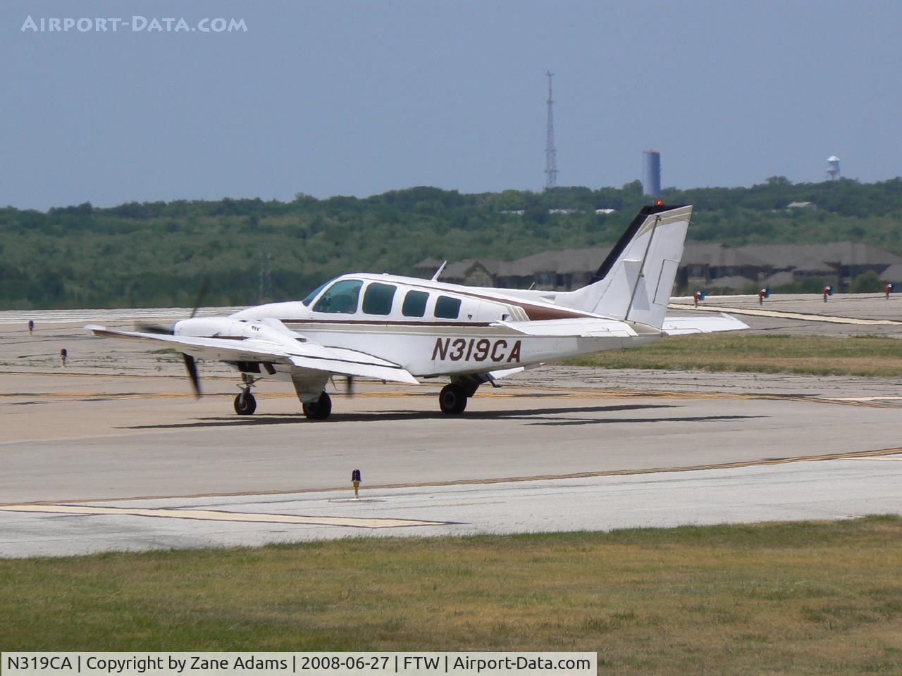 N319CA, 1979 Beech 58TC Baron C/N TK-93, At Meacham Field