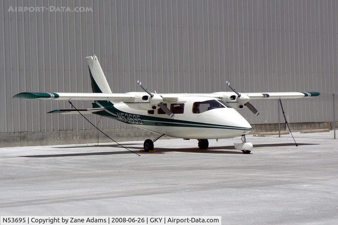 N53695, 1979 Partenavia P-68B C/N 126, At Arlington Municipal