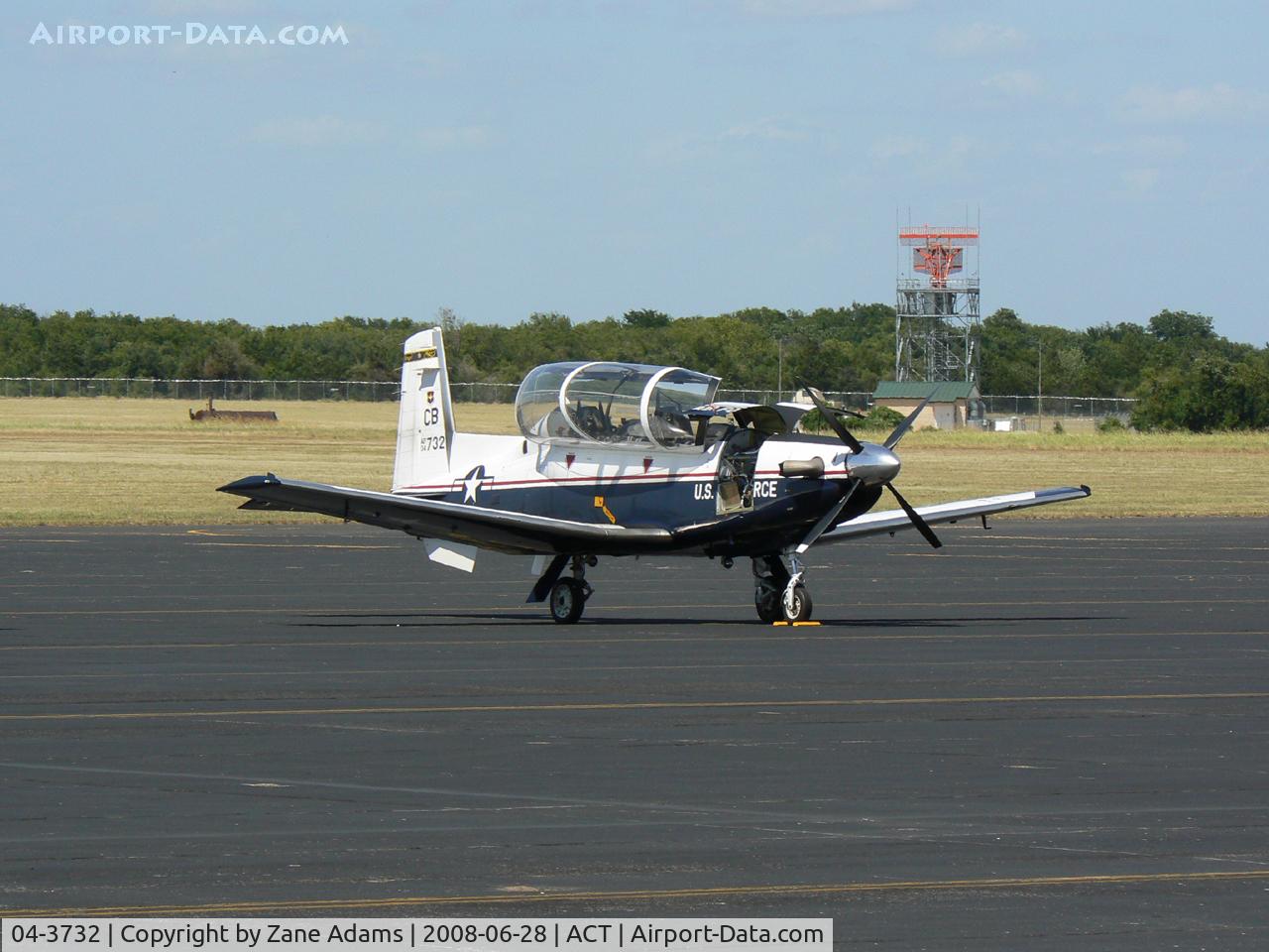 04-3732, Raytheon T-6A Texan II C/N PT-284, At Waco Regional