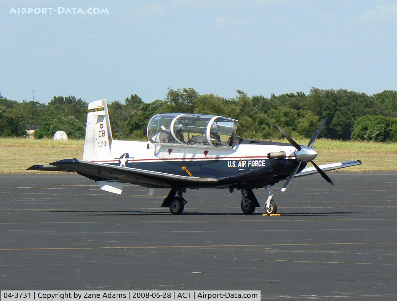 04-3731, Raytheon T-6A Texan II C/N PT-283, At Waco Regional