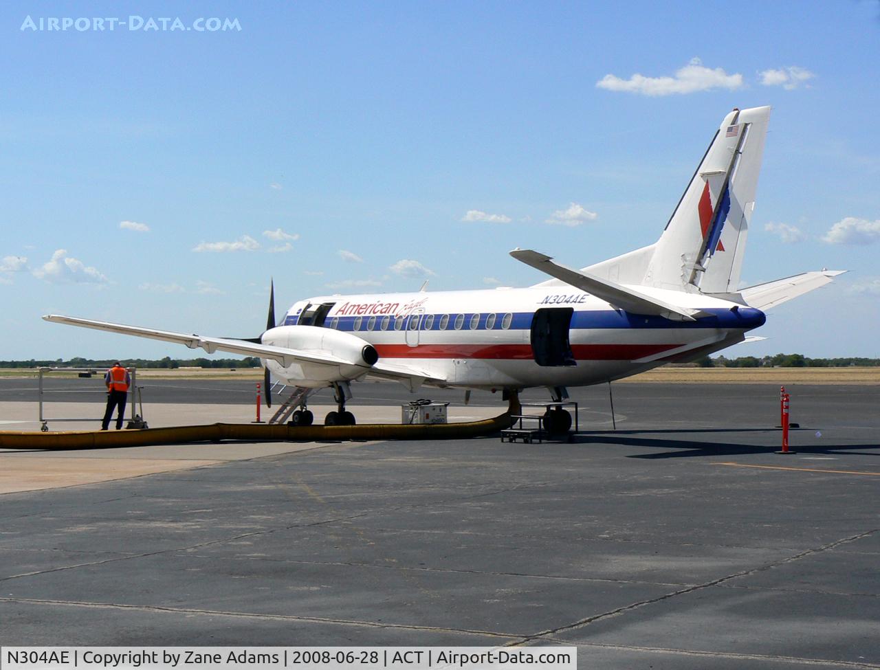 N304AE, 1992 Saab 340B C/N 340B-304, American Eagle at Waco Regional